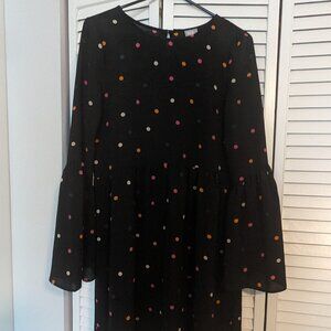 Asos Bell-Sleeve Swing Dress